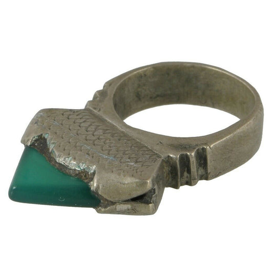 Old Ethnic Jewelry Ring West African Tuareg Silver Niger Mali Sahara Berber