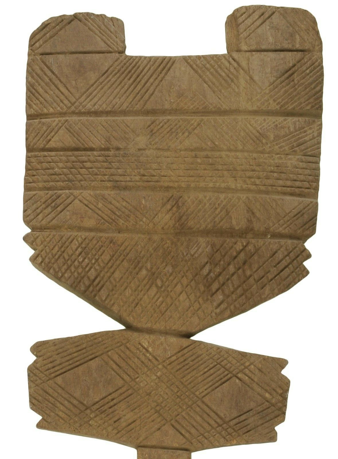 Tuareg Tent Posts – Hand‑Carved Wooden Pole 57 cm (22½″)