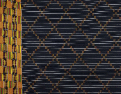 Handwoven Ashanti Kente Cloth – Vintage Woman Size 1970s
