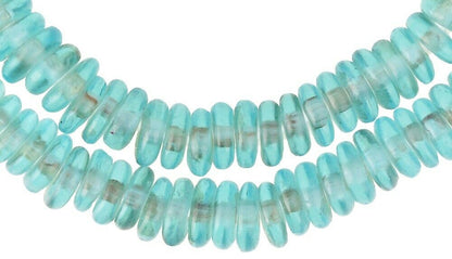 Handmade African Trade Beads - Recycled Ghana Glass - alternate view