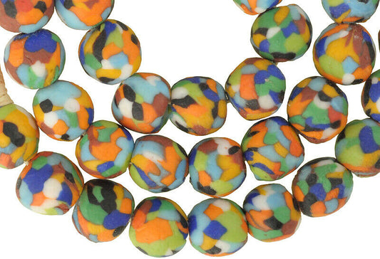 New African Trade Beads - Recycled Glass From Ghana - product focus