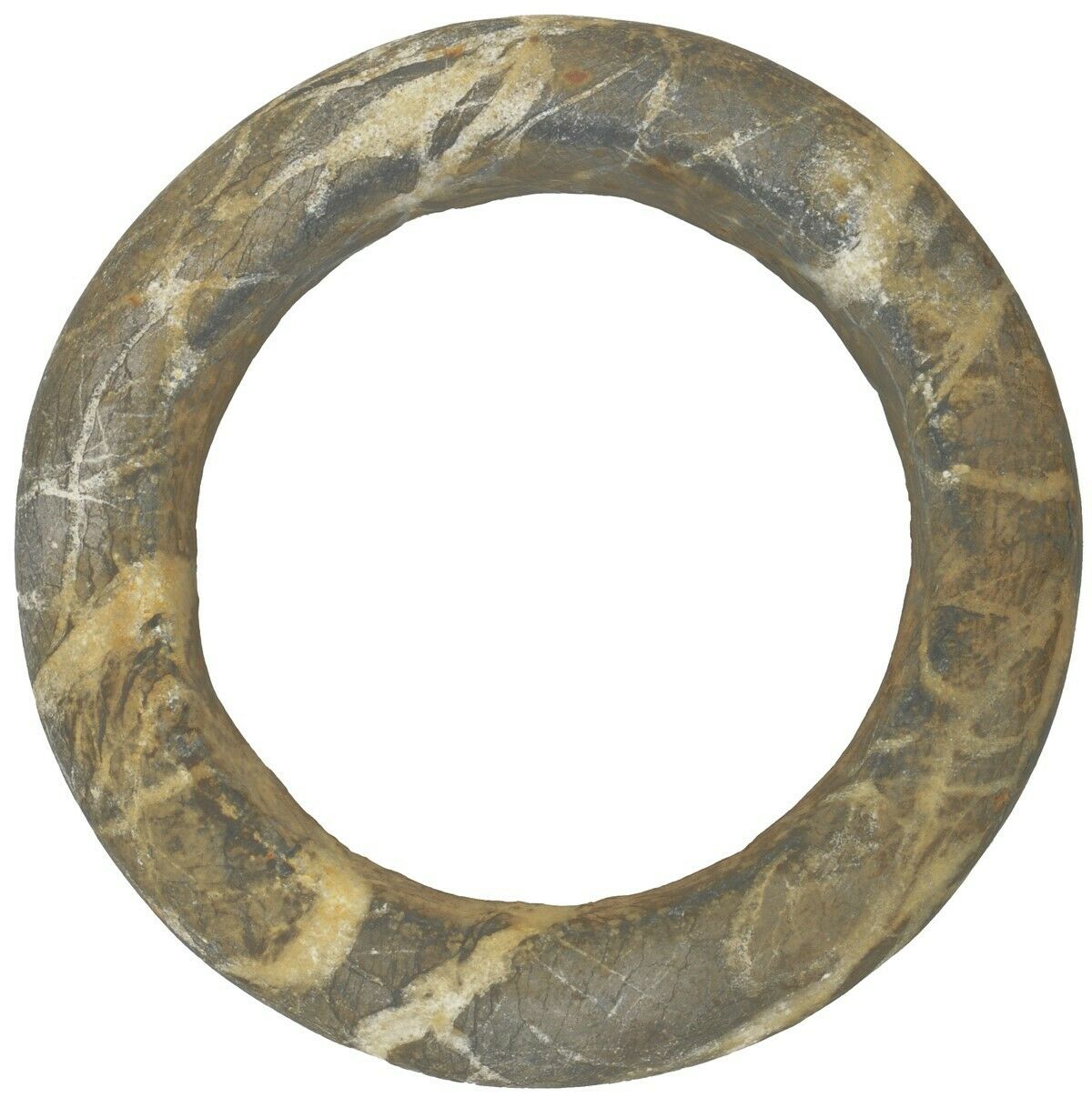 Antique Stone Granite Bracelet Armband Currency African Mali Dogon - close-up