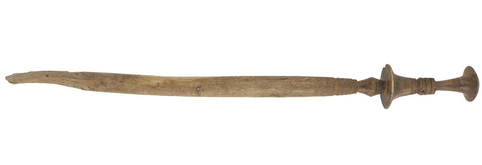 Tuareg Wooden Tent Post IGEM 45″ – Hand‑Carved Entrance Pole