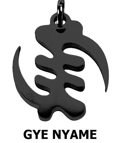 African Adinkra Symbols Stainless Steel Charm Bracelet Adjustable Ghana Jewelry - surface close-up