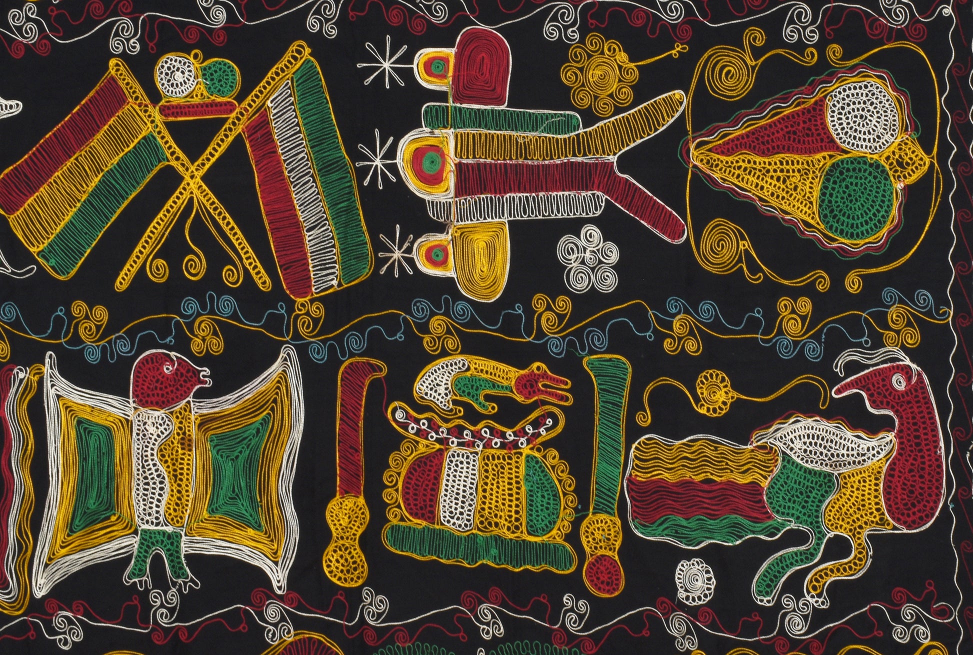 Akunitan Cloth Of The Great Ghana Ashanti Africa 1 - close-up