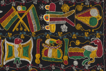 Akunitan Cloth Of The Great Ghana Ashanti Africa 1 - close-up