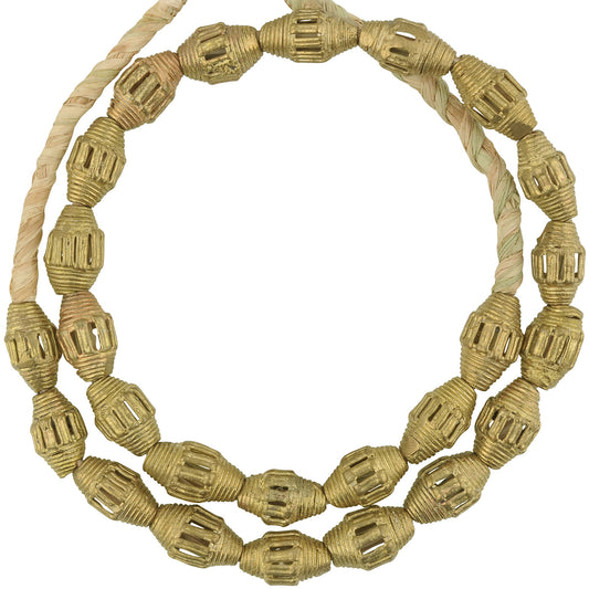 Handmade Ashanti Brass Beads - Ancient Craft, Modern Charm