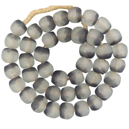Translucent Recycled Krobo Glass Beads - African Trade Beads