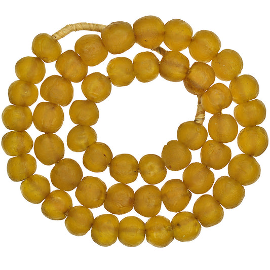 Translucent African Trade Beads - Recycled Krobo Glass, Ghana