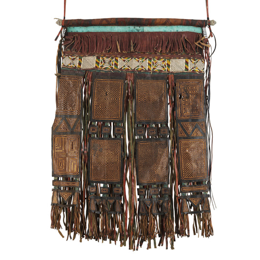 Leather Tuareg Old Tent Panel African Mali Niger Sahara Desert