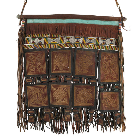 Tuareg Leather Tent Decor Panel African Niger Sahara Peul