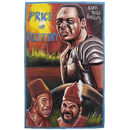 Price Of Destiny - Ghanaian Hand-Painted Ritual Movie Poster