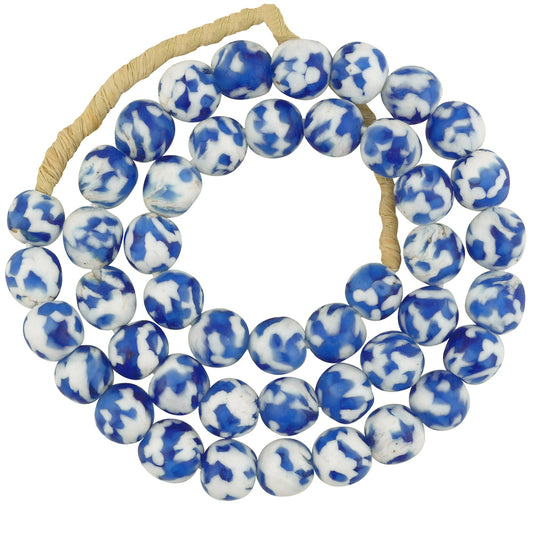 Handmade Ghana Recycled Glass Beads - African Trade Beads