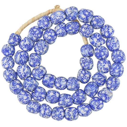 Handmade Recycled Tiny Seed Glass Beads Krobo Ghana Tribal African