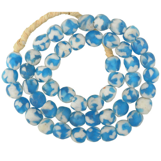 Handmade African Trade Beads - Fused Recycled Glass From Ghana