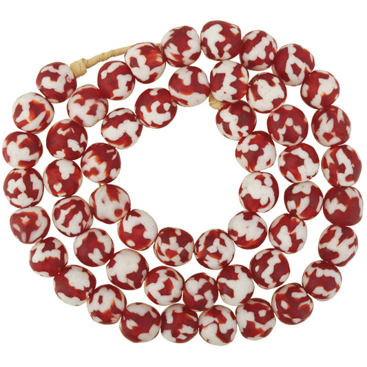 Authentic African Trade Beads - Recycled Fused Glass From Ghana
