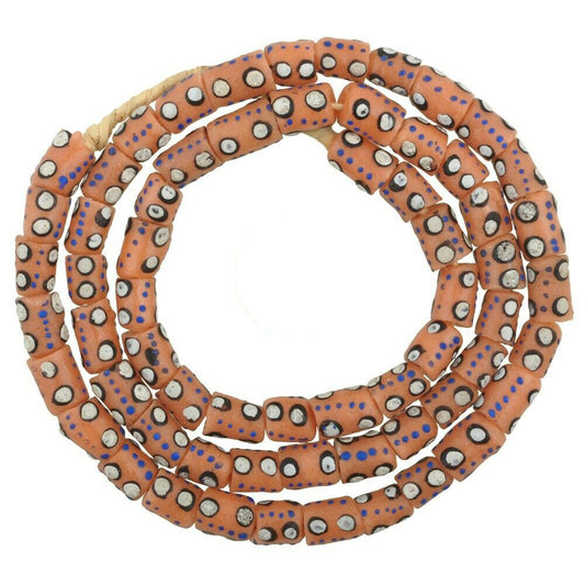 Handmade Ghana Fancy Powder Glass Beads - West Africa