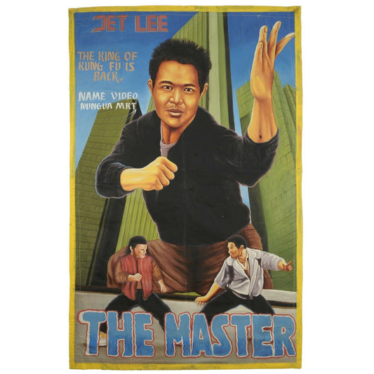 The Master - Martial Arts | Original Ghanaian Hand-Painted Poster