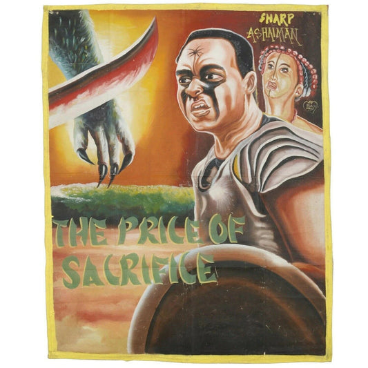The Price Of Sacrifice Movie Poster - Authentic Ghana Art