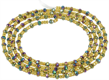 Waist Beads African Handmade Belly Chain Weight Control Body Jewelry Ghana - alternate view