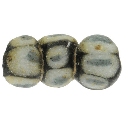 Rare Islamic Fustat Eye Bead 1200 Ad - Ancient Trade Relic - close-up