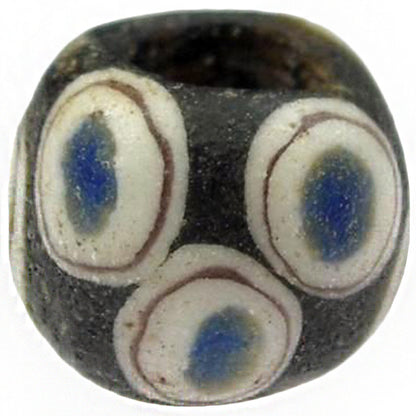 Rare Ancient Mosaic Eye Bead - Fustat, Islamic 1100-1200 Ad