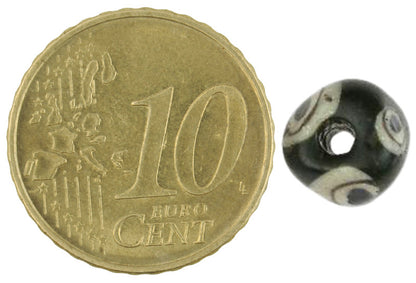Rare 12Th-Century Islamic Eye Bead - Fustat Trade Bead - close-up