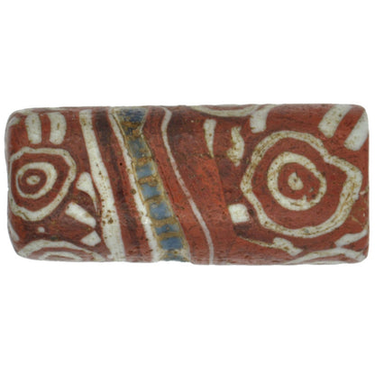 Antique Islamic Mosaic Glass Trade Bead From Fustat, C.1200 Ad - alternate view