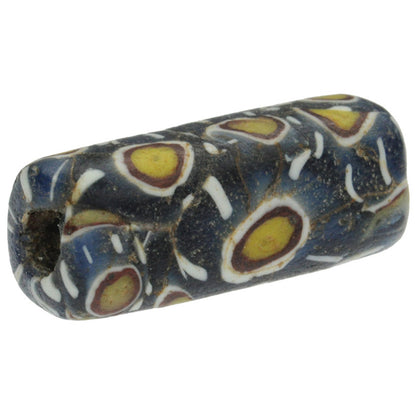 Islamic Period Rectangular Mosaic Glass Bead - Fustat C.1200