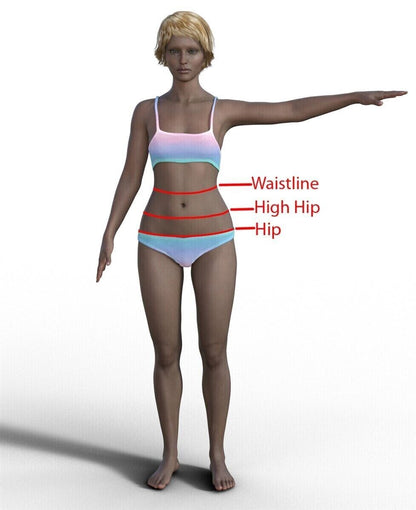 How to Wear African Waist Beads Ghana Handmade Belly Chain Body Weight Control Jewelry - product focus